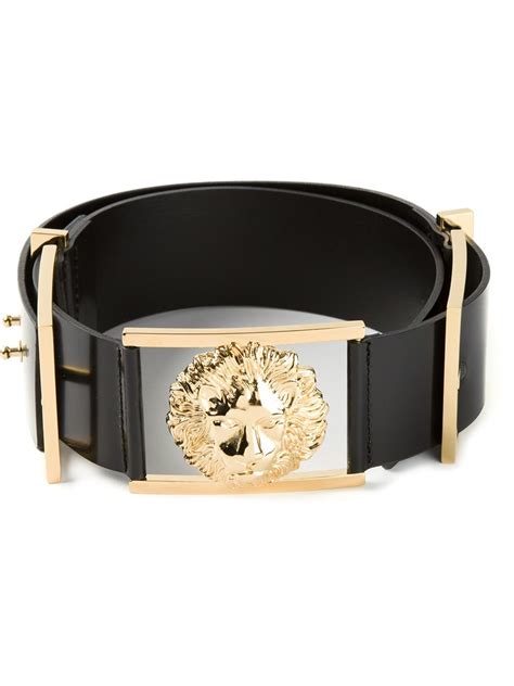 versace belt lion|versace belt black and white.